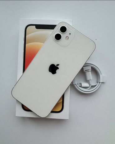 apple 12 pro max: IPhone 12, 128 GB, Ağ, Zəmanət, Barmaq izi, Simsiz şarj