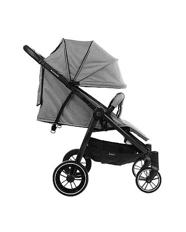 zextra kaputi: KIKKA BOO Happy 2 – kolica za blizance, light grey (SKU: KKB4) Kikka — 5