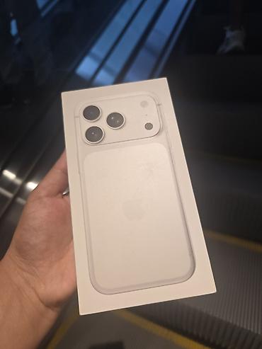 IPhone 17 Pro, Жаңы, 256 ГБ, Ак