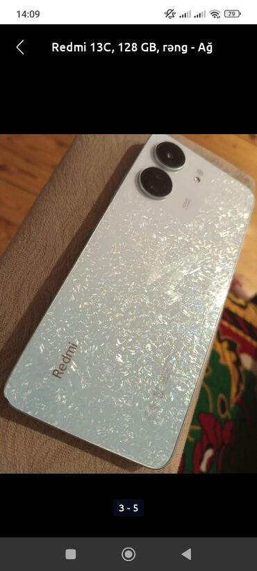 iphone x case: Redmi 13C, 128 ГБ, цвет - Белый, Face ID
