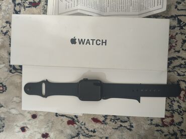 эпел воч: Apple Watch SE, 40 мм, цвет Midnight (черный). Комплектация: часы с lalafo.kg да эпел воч: Apple Watch SE, 40 мм, цвет Midnight (черный). Комплектация: часы с
