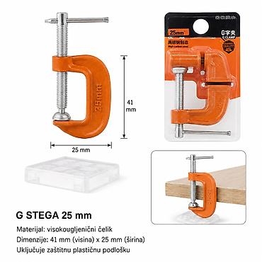 KMT G 9368151 – G stega 25 mm Opis: - Praktična G stega za na lalafo.rs KMT G 9368151 – G stega 25 mm Opis: - Praktična G stega za