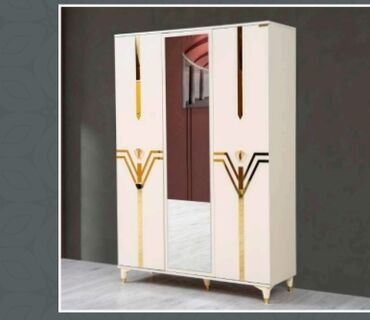 шкаф купе угловой: Гардеробный шкаф, Новый, 3 двери, Распашной, Прямой шкаф, Азербайджан