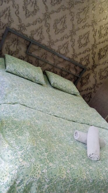 посуточные квартиры аламедин: 1 бөлмө, Душ кабинасы, Жаздык, жууркан-төшөк каптары, Кондиционер
