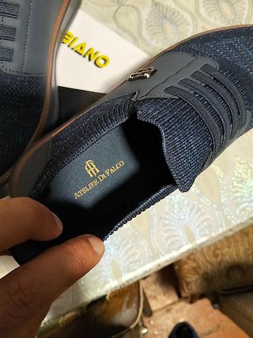 brend ayaqqabi: Atelier Di Falco kişilər üçün casual ayaqqabı - Rəng: tünd göy (navy) — 3