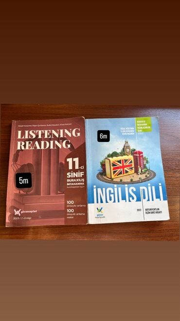 тест кыргыз тили 10 класс: İngilis dili hazırlıq kitabları dəsti - Listening & Reading –