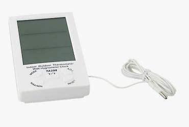 bambu lab a1: Термометр‑гигрометр TA-298 Global, белый, с выносным проводным — 3