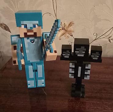 kohnə oyuncaqlar: Minecraft steve və wither oyuncaqları. stivin əlləri, ayaqlları və — 1
