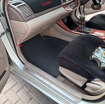 eva kovriki: Коврики EVA для Toyota Camry 30 (комплект с бортами) - Точно по форме — 5