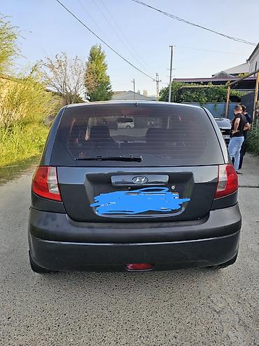getiz: Hyundai Getz, qara rəng, 5 qapılı hetçbek. Texniki xüsusiyyətlər və — 2