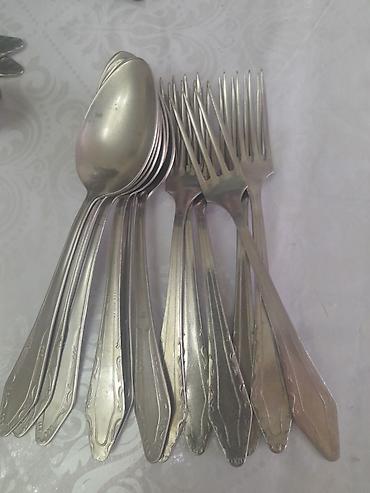 Наборы посуды: Столовые ложки и вилки советские Всё, что на фотоесть в наличии at lalafo.kg — 13 Наборы посуды: Столовые ложки и вилки советские Всё, что на фотоесть в наличии — 13