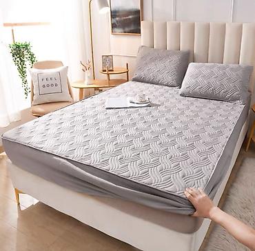 Наматрасники и топперы: Наматрасники ✔️Хлопковые ✔️Уплотненные ✔️Стеганные ✔️На резинке — 2