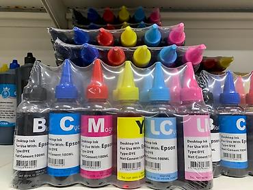 Комплектующие для принтеров: Чернила для струйных принтеров EPSON - Тип: водорастворимые чернила — 5