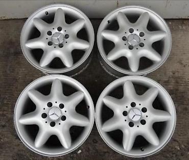 Литые Диски R 16 Mercedes-Benz, Комплект, отверстий - 5, Б/у at lalafo.kg Литые Диски R 16 Mercedes-Benz, Комплект, отверстий - 5, Б/у