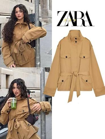 Тренч от Zara, размер М-Л. Новый, 4200 сом at lalafo.kg Тренч от Zara, размер М-Л. Новый, 4200 сом
