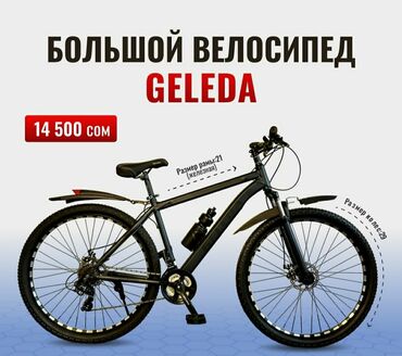 купить электробайк бу: Городской велосипед, Geleda, Рама L (172 - 185 см), Новый