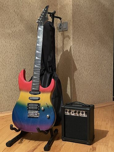 Akustik gitaralar: Elektron gitara, 6 sim, Yeni, Ünvandan götürmə, Pulsuz çatdırılma, Ödənişli çatdırılma