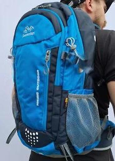 Sportske torbe i rančevi: Planinarski ranac Senterlan Adventure 35L – plavo/crni - Zapremina — 15