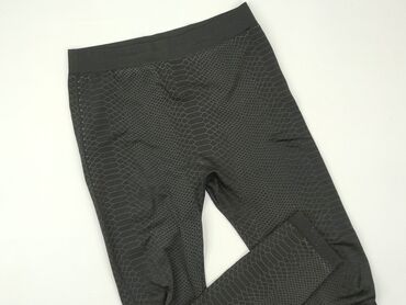 legginsy ciążowe beżowe: Leggings, M (EU 38), condition - Good