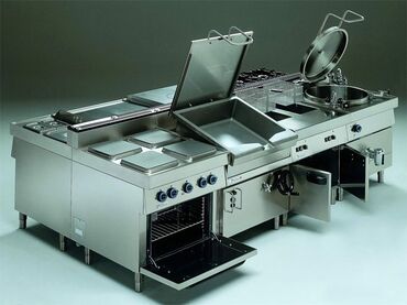 Кухонные плиты, духовки: Ремонт оборудования для ресторанов, кафе, столовых. тепловое