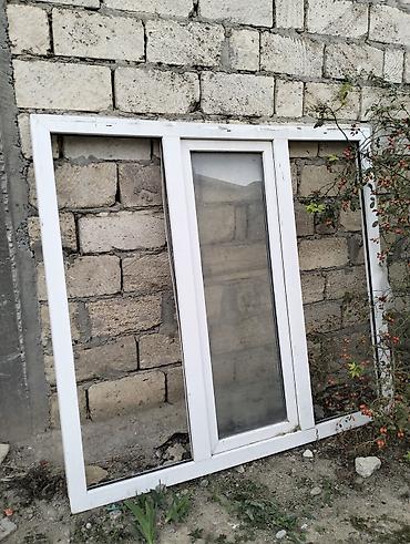 qaz balonu catdirilma: İşlənmiş Təkqat şüşə paketi Plastik pəncərə, Еni: 150 sm, Uzunluğu: 150 sm — 1