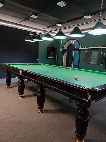 Bilyard masaları: Bilardo/Snuker masa komplekti - Peşəkar ölçülü snuker masası: geniş — 2