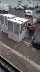 Butkalar, köşklar: MÜHAFİZƏ BUTKASI. 155x155=Ağ 890 man. 155x155=Antrasit grey 1250 — 20