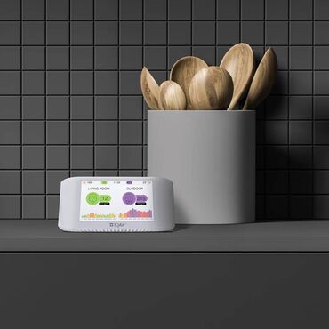 Другая климатическая техника: Монитор качества воздуха IQAir AirVisual Pro Indoor Монитор качества — 10