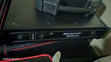 акустический бас: Dynacord PowerMate 1600 mikser + Electro‑Voice Tour X akustik sistem — 8