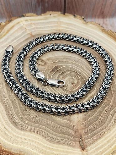 Серебряные цепочки: Цепочка, Проба 925, Мужские, Новый — 15