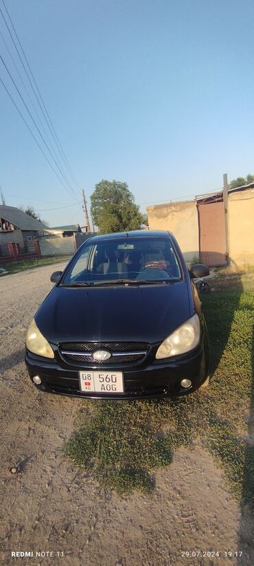 kia rio x: Hyundai Getz: 2007 г., 1.5 л, Механика, Бензин