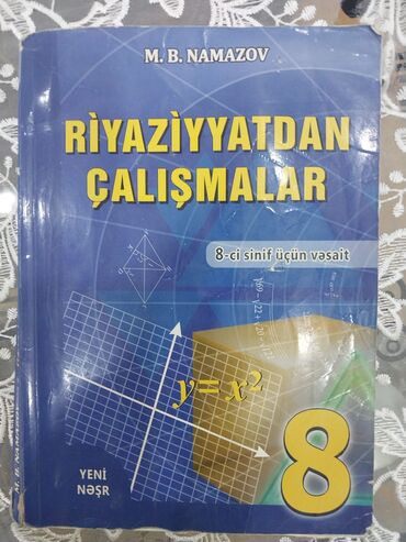 7 ci sinif riyaziyyat e derslik: Riyaziyyatdan calismalar 2manat ici temizdi