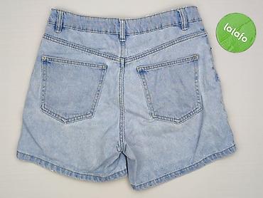 szorty len: Denim, Szorty damskie, rozmiar M — 4