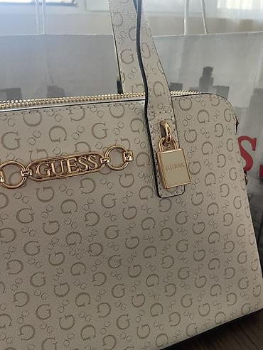Çantalar: GUESS qadın əl çantası - Model: Top-handle/handbag tipli, ikili qulp — 3
