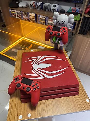 xbox seris x: 🎮 PlayStation 4 Pro Spider-man Edition Tam işlək vəziyyətdədir, bütün — 3