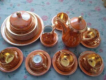 keramik qablar: Nahar dəsti, Keramika, 6 nəfərlik, Almaniya