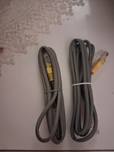 Генераторы: Ethernet kabel dəsti – 2 ədəd - Tip: RJ45 Ethernet (LAN) kabeli -