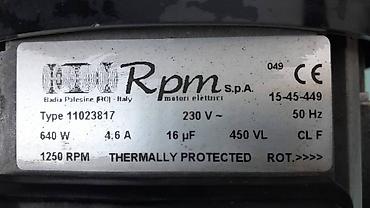 toknan: Моторы RPM применяются в качестве электродвигателей для привода — 6