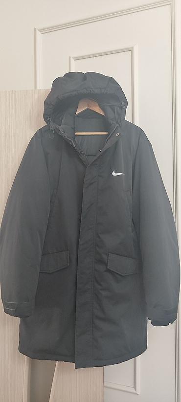 кийит: Эркектердин курткасы, XL, Nike, Колдонулган, түсү - Кара, Өзү алып кетүү — 1