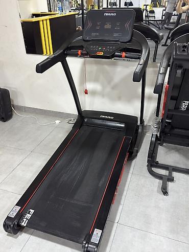 Беговые дорожки: Ferro Fitness FL-5600 qaçış trenajoru - Güclü elektrik mühərriki və — 1
