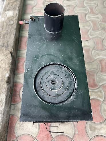 Буржуйки: Продаю отопительную печку Все работает Без ржавчин Имеет аварийный — 2