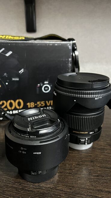 Фотоаппараты: Фотоаппарат Nikon D3200. Объектив Nikon 50 mm 1.8 Объектив Sigma — 2