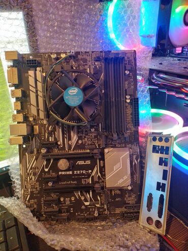 купить микрофон для компьютера: Материнская плата, Б/у, Asus, LGA1151, Для ПК