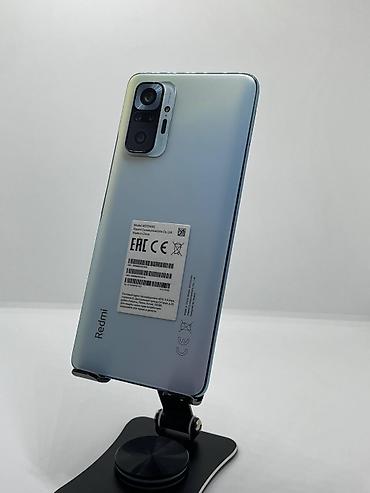 Мобильные телефоны и аксессуары: Redmi, Redmi Note 10 Pro, Б/у, 128 ГБ, цвет - Голубой, 2 SIM — 2
