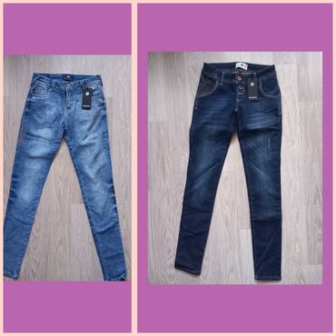 pantalone i bluza za svadbu: Denistar farmerke 25 broj - nove,dva para pune elastinaoba para za na lalafo.rs pantalone i bluza za svadbu: Denistar farmerke 25 broj - nove,dva para pune elastinaoba para za