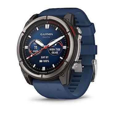 1120: Смарт-часы Garmin Quatix 51MM— мультиспортивные часы с морским — 1
