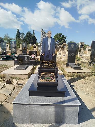 Укладка плитки: Qranit məzar abidələrinin hazırlanması və quraşdırılması xidməti — 7