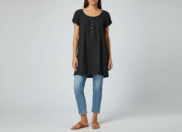 koszulki basic uniqlo: H&M, Туніка жіноча, розмір L