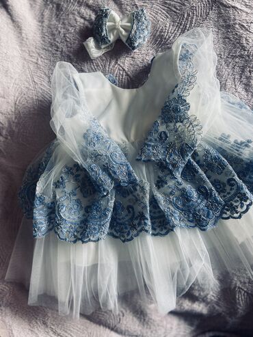 Платья: Детское платье BabyLine, цвет - Голубой