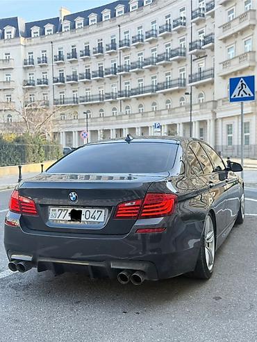 for x5 magic: BMW 5 Series (F10) sedan – M paketli görünüş və zəngin təchizat — 3